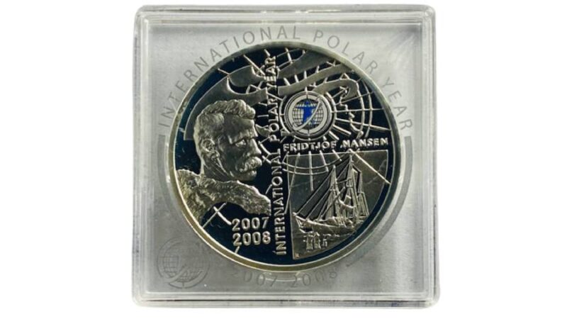2008 International Polar Year Silver Coin