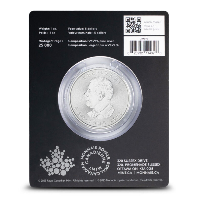 Maple Leaf Congratulations Privy 1 oz Silver Coin - Image 2