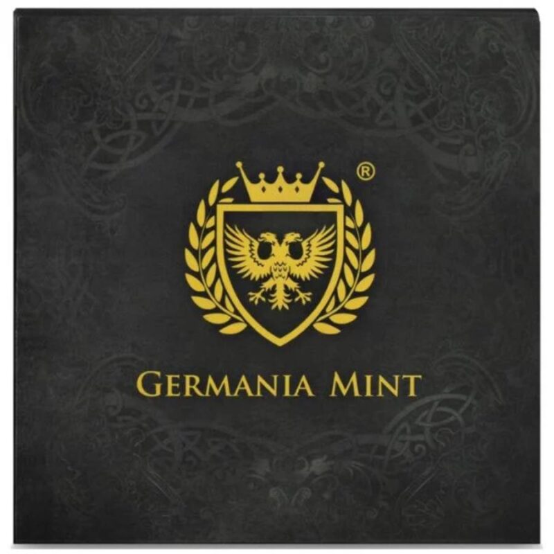 Germania Goddesses Nerthus 2 Oz Silver Bar - Image 2