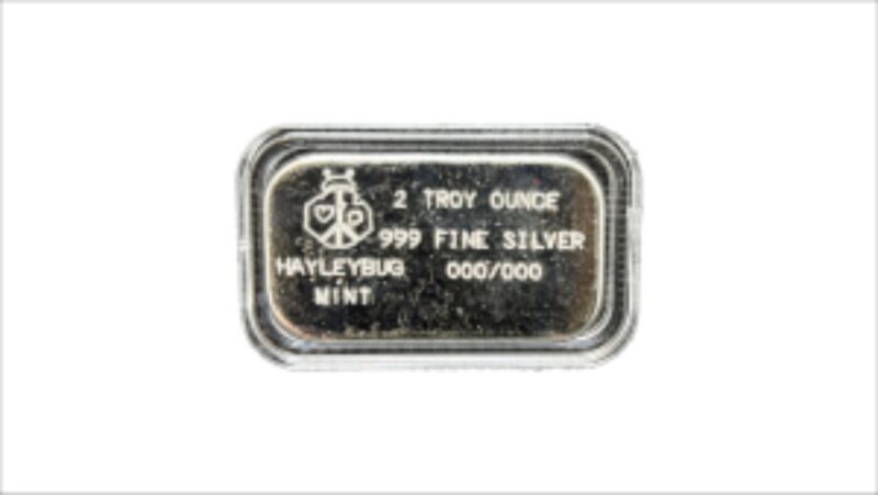 2 Oz Dawn's Silent Sentinel Loaf Silver Cast Bar - Image 2